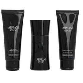 Armani Code Gift Set 50ml EDT + 75ml Shower Gel + 75ml Aftershave Balm