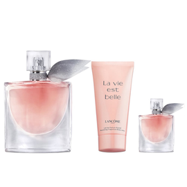 Lancome La Vie Est Belle Gift Set 50ml EDP + 50ml Body Lotion + 4ml Travel Spray