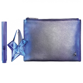 Mugler Alien Reflliable Gift Set 25ml EDP + 7ml Perfuming Brush + Pouch