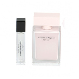 Narciso Rodriguez Gift Set With 50ml EDP Spray + EDP Purse Spray 10ml - Feel Gorgeous