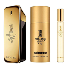 Paco Rabanne 1 Million Gift Set 50ml EDT + 150ml Deodorant Spray + 10ml EDT