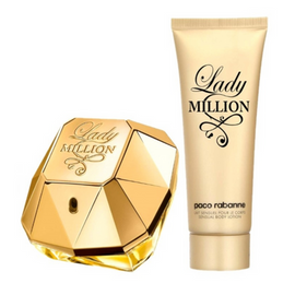 Paco Rabanne Lady Million Gift Set 80ml EDP + 100ml Body Lotion - LookincrediblePaco Rabanne3349668623624