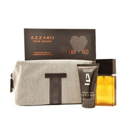 Azzaro Pour Homme Gift Set 50ml EDT + 50ml Hair And Body Shampoo + Bag