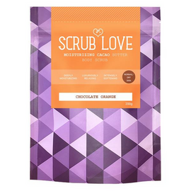 Scrub Love Chocolate Orange Moisturizing Cacao Butter Body Scrub 200g