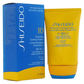 Shiseido Protective Tanning Cream with SPF10 Low Protection Face 50ml
