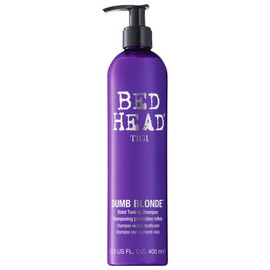 Tigi Bed Head Dumb Blonde Purple Toning Shampoo for Blonde Hair 400ml