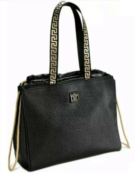 Versace Black Women's Shopping/ Shoulder/ Tote/ Hand Bag - Feel Gorgeous