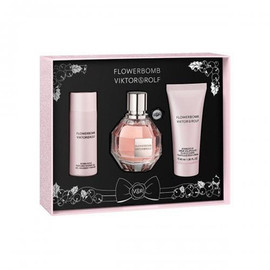 Viktor & Rolf Flowerbomb Gift Set EDP 50ml + Shower Gel 50ml + Body Lotion 50ml