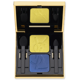 YSL Ombres Duolumieres Eyeshadow Duo 37 Jaune Ardent/Bleu Torride - smartzprice