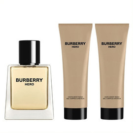 Burberry Hero Gift Set 50ml EDT + 2 x 75ml Hair and Body Wash