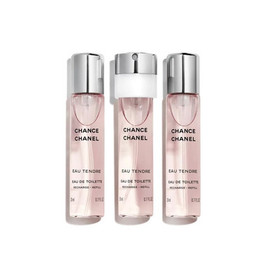 Chanel Chance Eau Tendre Refills Eau De Toilette 3 X 20ml