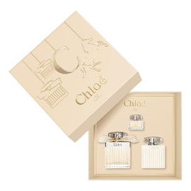Chloe Fleur De Parfum Gift Set 75ml EDP + 100ml Body Lotion + 5ml EDP (GLITCH)
