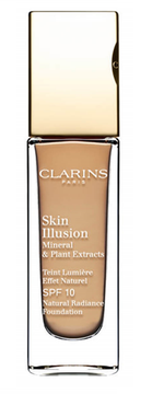 Clarins Skin Illusion Mineral & Plant Extracts Natural Radiance Foundation SPF10 30ml