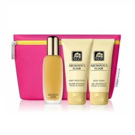 Clinique Aromatics Elixir Gift Set 45ml Elixir Parfum + 75ml Body Wash + 75ml Body Lotion - Feel Gorgeous