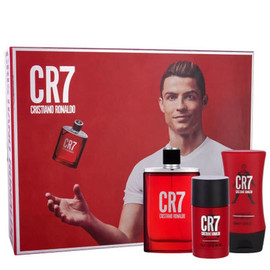 Cristiano Ronaldo CR7 Gift Set 100ml EDT + 75g Deodorant Stick + 100ml After Shave Balm