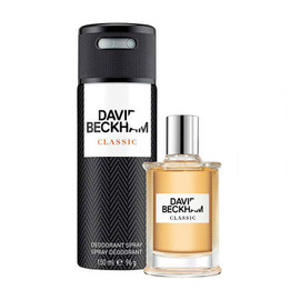 David Beckham Classic 2 Piece Gift Set: 40ml EDP + Deodorant Spray 150ml - Feel Gorgeous
