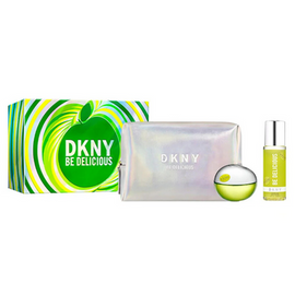 Dkny Be Delicious Gift Set 100ml EDP + Body Mist 125ml + Pouch