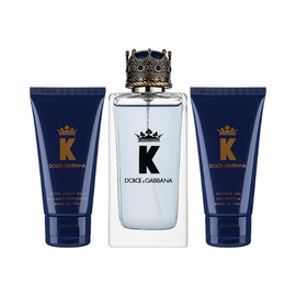 Dolce & Gabbana K Gift Set EDT 100ml + Shower Gel 50ml + After Shave Balm 50ml