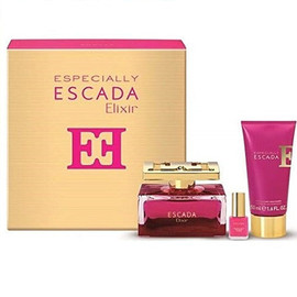 Escada Especially Elixir Gift Set 75ml EDP + 50ml Body Lotion + 4.5ml Nail Polish - Feel Gorgeous