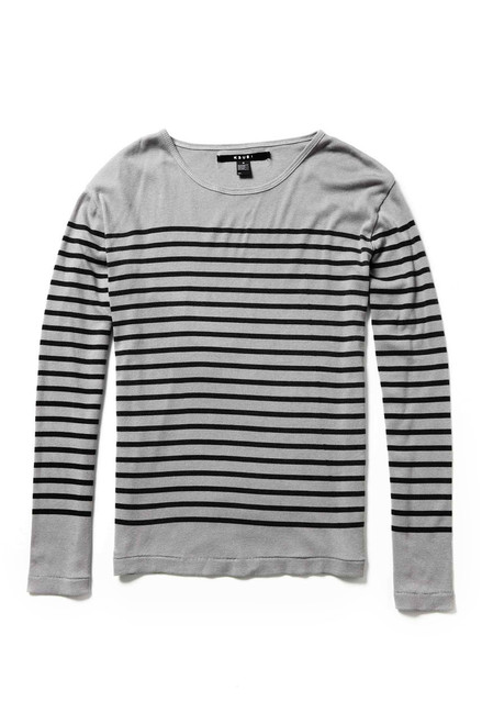 [Sample] Ben Sherman, BW striped long sleeve tee