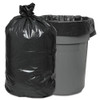 Low-density Waste Can Liners, 60 Gal, 0.95 Mil, 38" X 58", Gray, 25 Bags/roll, 4 Rolls/carton