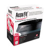 Linear Low Density Can Liners With Accufit Sizing, 23 Gal, 0.9 Mil, 28" X 45", Black, 50/box
