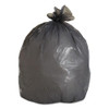 Low-density Waste Can Liners, 30 Gal, 0.95 Mil, 30" X 36", Gray, 25 Bags/roll, 4 Rolls/carton