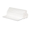 High Density Can Liners, 10 Gal, 6 Microns, 24" X 23", Natural, 50 Bags/roll, 20 Rolls/carton