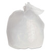 Linear Low Density Can Liners, 50gal, 2mil, 37w X 44h, Clear, 200/carton