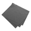Microfiber Cleaning Cloths, 6 X 7, Unscented, Gray, 3/pack