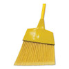 Corn Fiber Angled-head Lobby Brooms, 55" Handle, Yellow, 12/carton