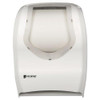 Smart System With Iq Sensor Towel Dispenser, 16.5 X 9.75 X 12, White/clear