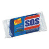 All Surface Scrubber Sponge, 2.5 X 4.5, 0.9" Thick, Dark Blue, 12/carton