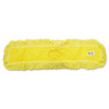 Trapper Commercial Dust Mop, Looped-end Launderable, 5" X 36", Yellow