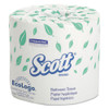 Essential Standard Roll Bathroom Tissue For Business, Septic Safe, Convenience Carton, 2-ply, White, 550/roll, 20 Rolls/ct