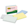 Original Recycled Note Pads, 3" X 5", Sweet Sprinkles Collection Colors, 100 Sheets/pad, 5 Pads/pack