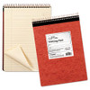 Gold Fibre Retro Wirebound Writing Pads, Wide/legal Rule, Red Cover, 70 Antique Ivory 8.5 X 11.75 Sheets
