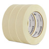 General-purpose Masking Tape, 3" Core, 24 Mm X 54.8 M, Beige, 3/pack