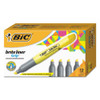 Brite Liner Tank-style Highlighter, Fluorescent Yellow Ink, Chisel Tip, Yellow/black Barrel, Dozen