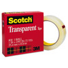 Transparent Tape, 3" Core, 1" X 72 Yds, Transparent