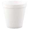 Foam Containers, 16 Oz, White, 25/bag, 20 Bags/carton