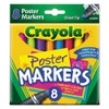 Marker,wsh,poster,8ct,ast