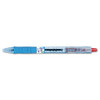 B2p Bottle-2-pen Recycled Ballpoint Pen, Retractable, Medium 1 Mm, Red Ink, Translucent Blue Barrel, Dozen