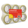 Deluxe General-purpose Acrylic Box Sealing Tape, 1.7 Mil, 3" Core, 1.88" X 110 Yds, Clear, 6/pack