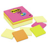 Original Pads Assorted Value Pack, 3" X 3", (12) Canary Yellow, (12) Poptimistic Collection, 100 Sheets/pad, 24 Pads/pack
