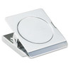 Magnetic Clip, 1.13" Jaw Capacity, Silver, 12/pack