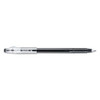 Frixion Colorsticks Erasable Gel Pen, Clipless Stick, Fine 0.7 Mm, Black Ink, Black Barrel, Dozen