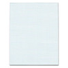 Quadrille Pads, Quadrille Rule (10 Sq/in), 50 White 8.5 X 11 Sheets