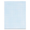 Quadrille Pads, Quadrille Rule (6 Sq/in), 50 White 8.5 X 11 Sheets