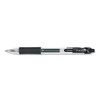 Sarasa Dry Gel X20 Gel Pen, Retractable, Fine 0.5 Mm, Black Ink, Smoke Barrel, 12/pack